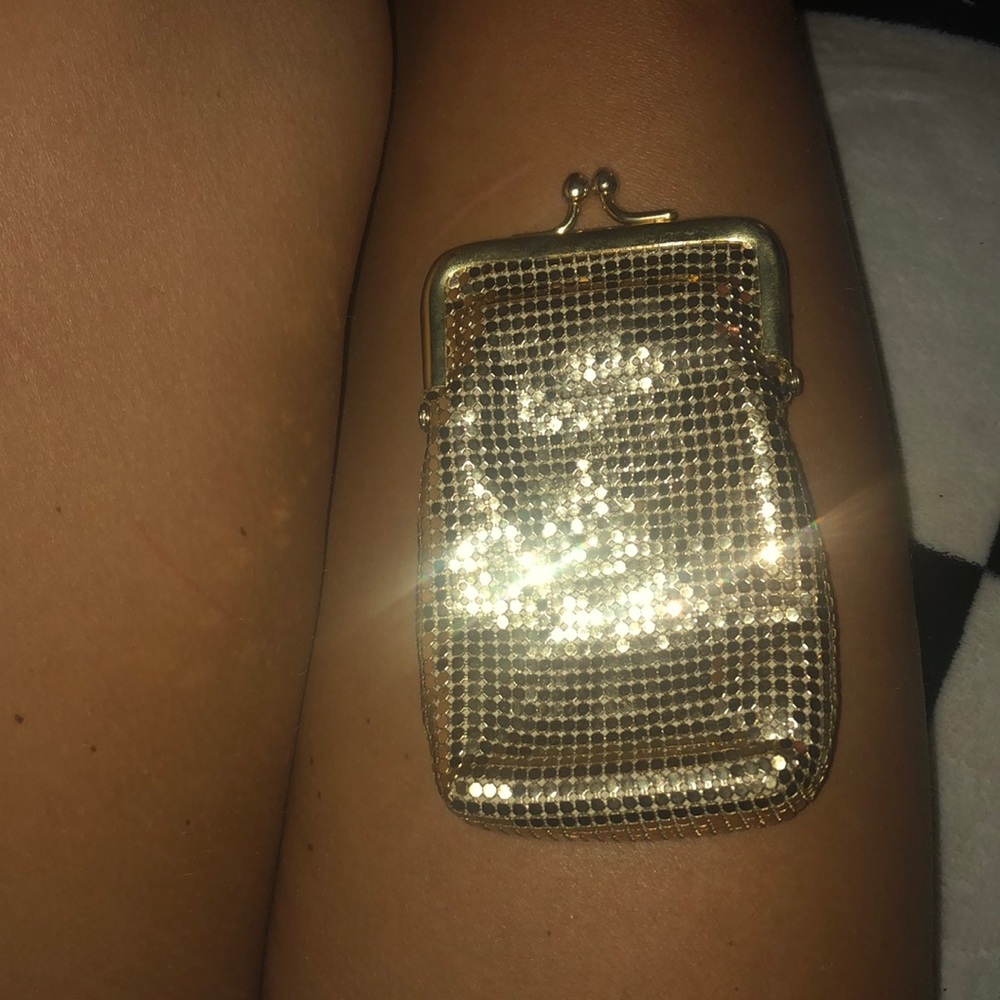 Whiting and Davis cigarette case.